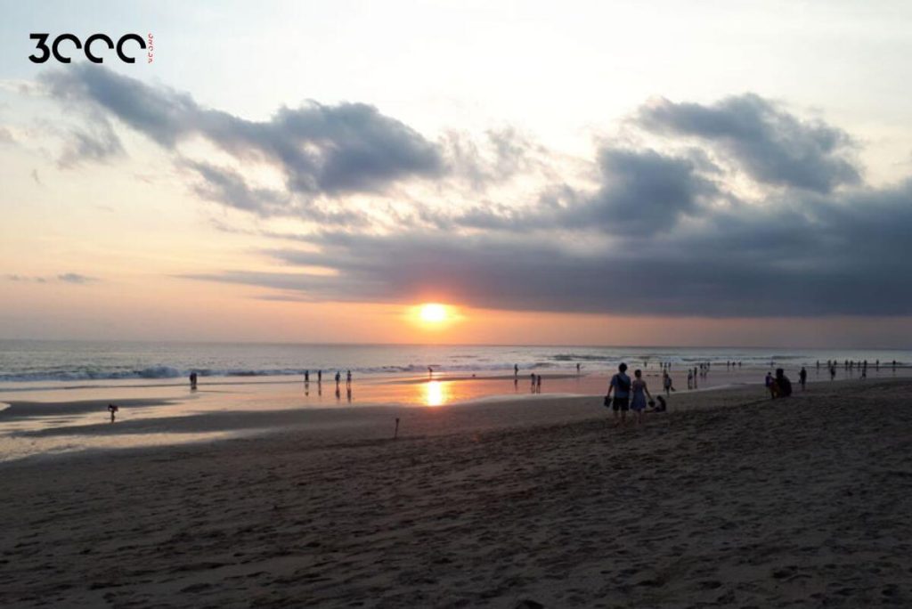Sunset in Batu Belif Beach